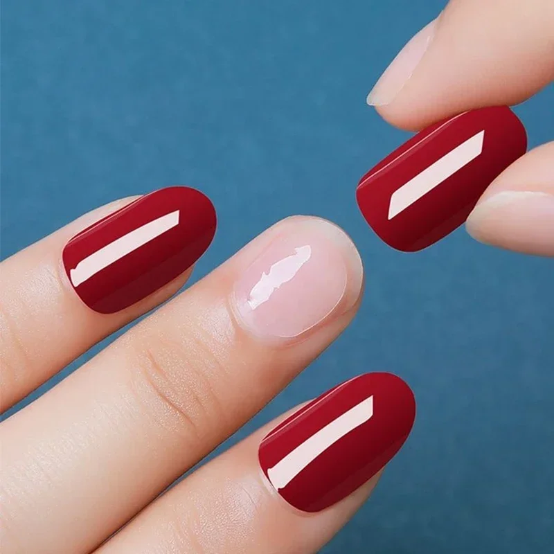 2400pcs/100Sheets Transparent Jelly False Nail Tips Double-Sided Nail Glue Stickers DIY Art Self-Adhesive Tabs Tools