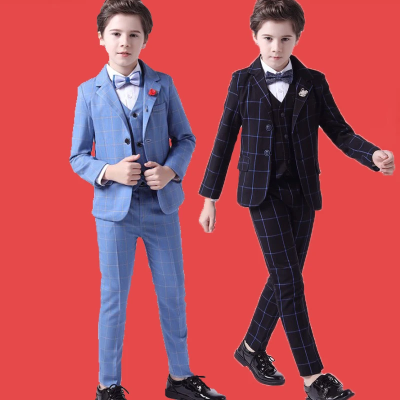 Boys Formal Wedding Tuxedo Suit 3