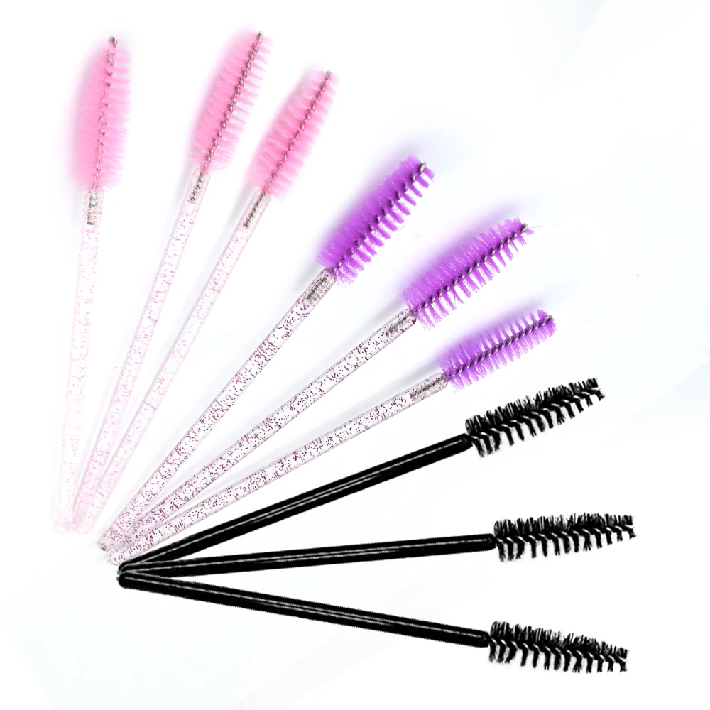 NAGARAKU50pcsMascaraEyelashBrushesEyebrowBrushDisposable