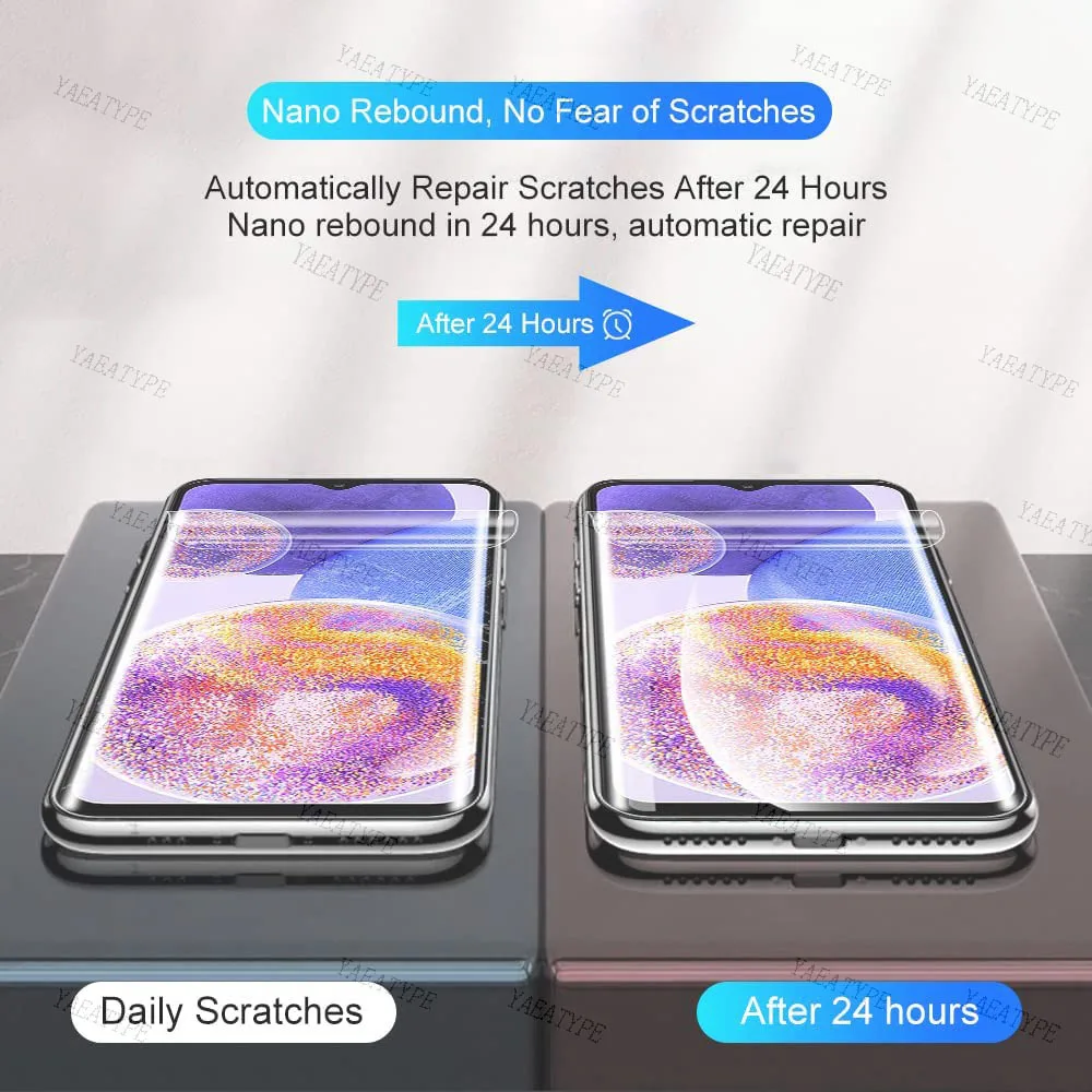 Premium 3-Pack HD Hydrogel Screen Protector Films