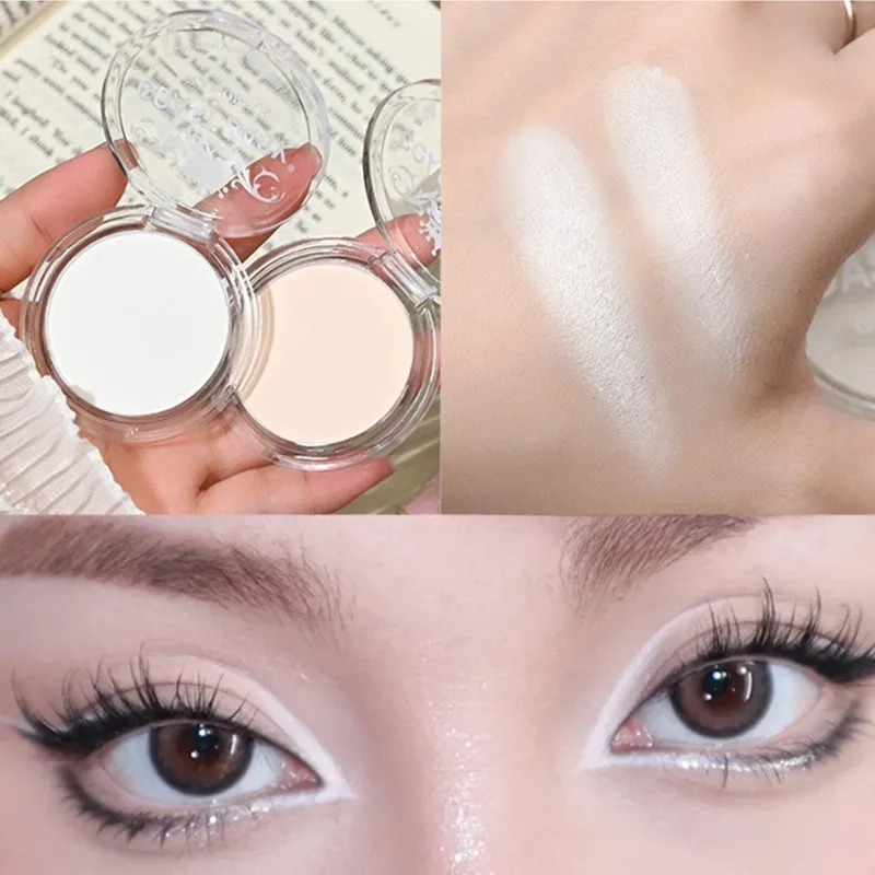 Matte Highlighter & Contour Palette with Eye Shadow & Rouge Powder