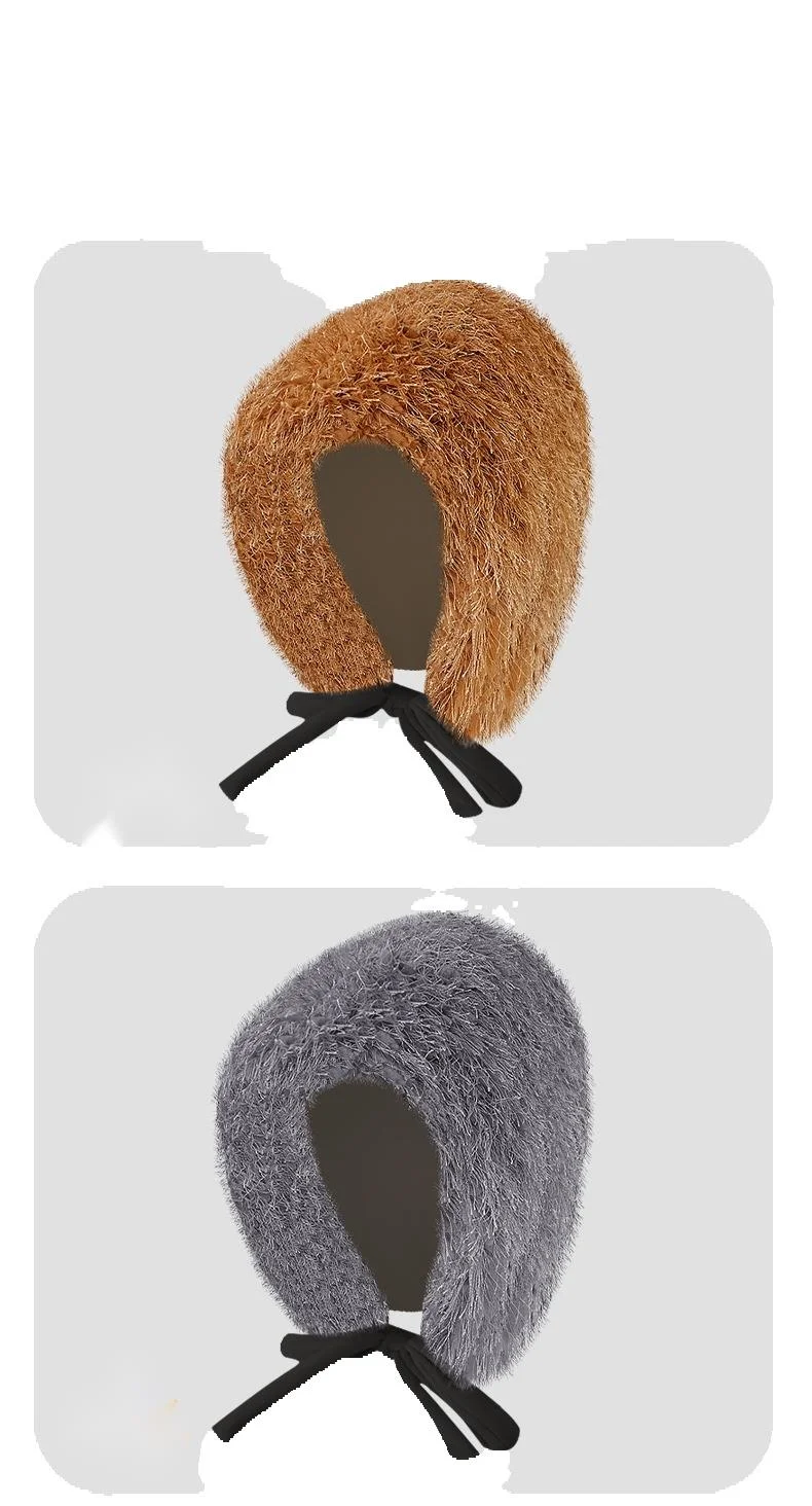 Vinter 2024 ny kuldebestandig Lei Feng utendørs sykkelsport varm lue med integrert hørselbeskyttelse_voghion.com