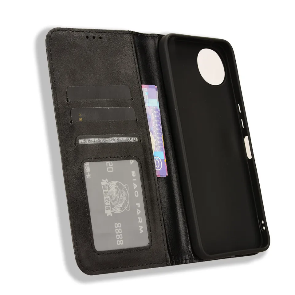 Oent Dextrad - Funda Tipo Cartera Para IPhone 11, Ranuras Para Tarjetas, Correa De Uñeca