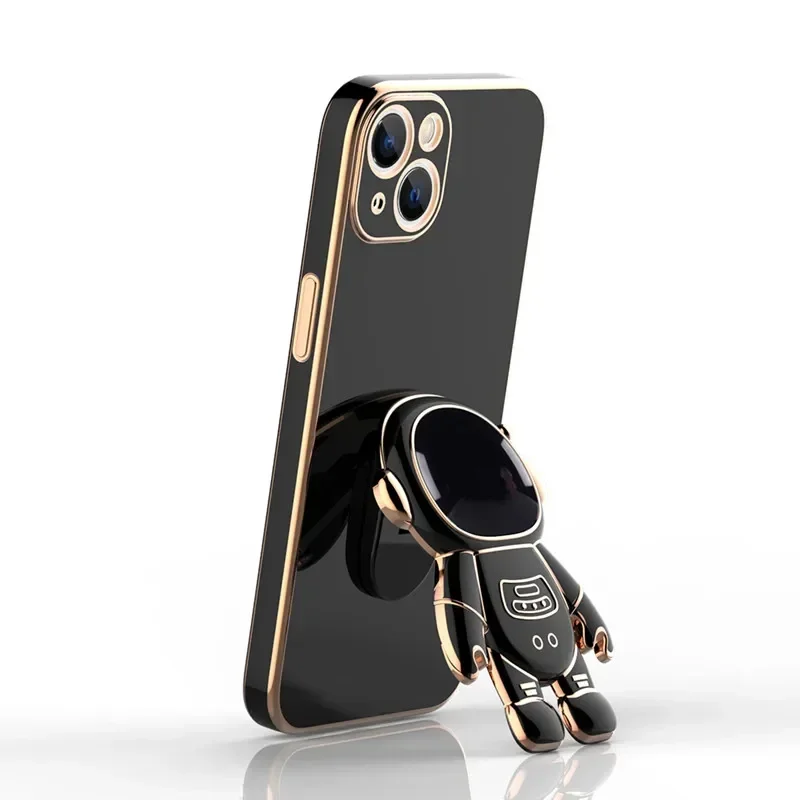 Astronaut Stand Holder Phone Case with Kickstand and Stylish Design