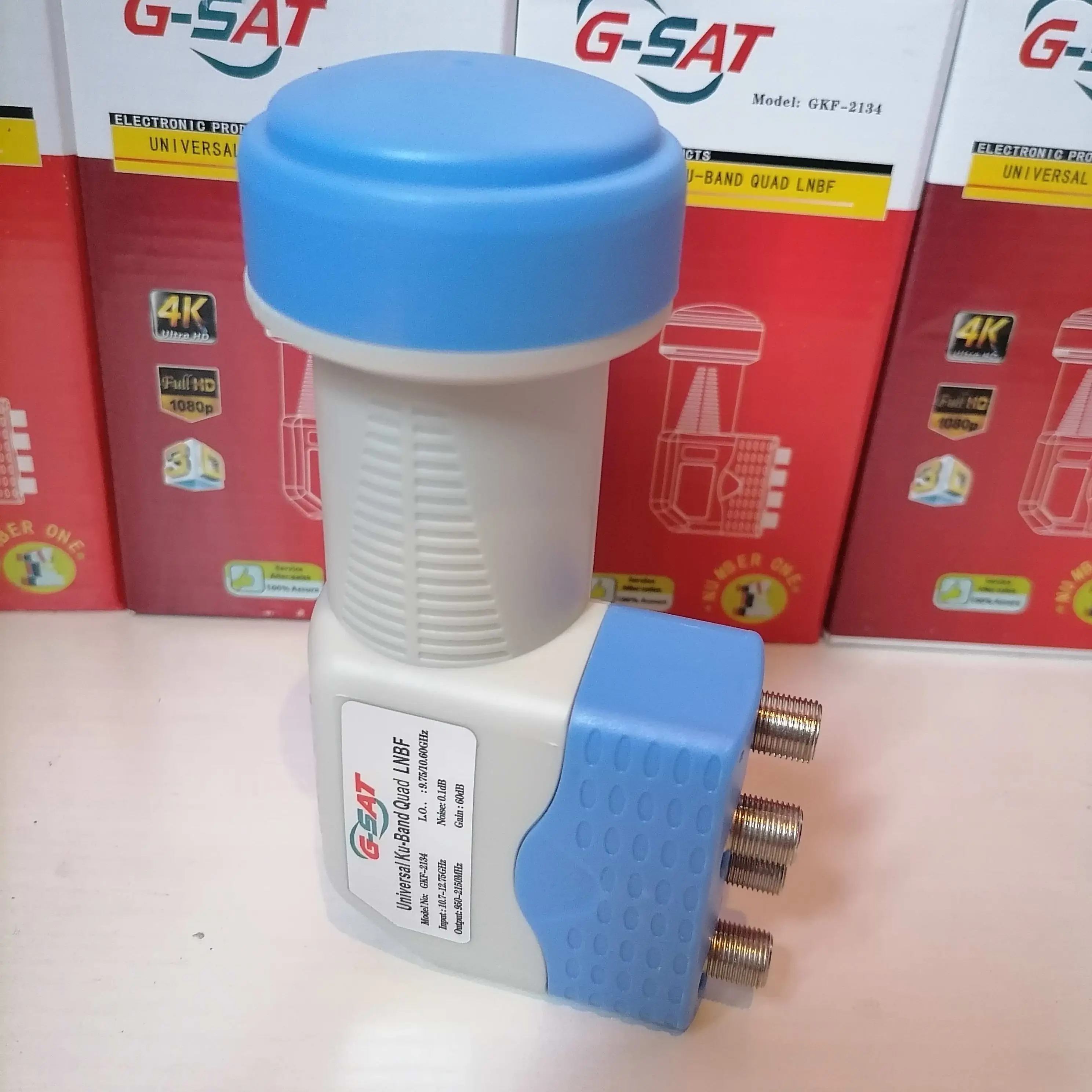 GSAT Universal QUAD satellite lnb Full HD Universal KU Band Quad LNB waterproof High Gain Low noise satellite