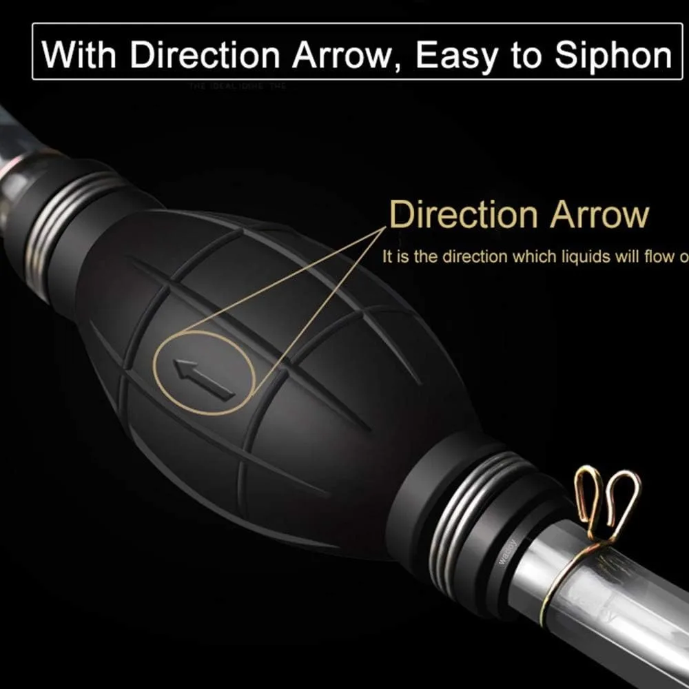 Fuel Pump Handy Manual Gas Oil Car Fuel Hand Straw Durable For Liquid Gasoline Tuning Diesel