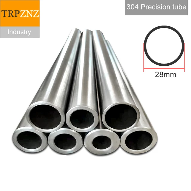 Tube de précision en acier inoxydable 304, diamètre extérieur 22mm,  intérieur 20mm 19mm 18mm 17mm, poli à l'extérieur et à l'intérieur -  AliExpress