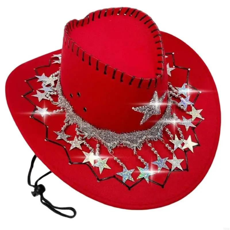Mehrzweck-Mütze westlichen Stil, Weihnachtsstern-Details, hochwertiger Wollmischstoff, angenehm zu tragen, für Erwachsene und – Detail 9