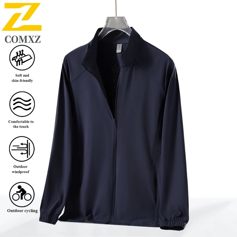 Summer UV Protection Jacket UPF50+ Detachable Hood Fishing Skin Coat Men Women Lightweight Outdoor Sports Sunscreen clothing2025