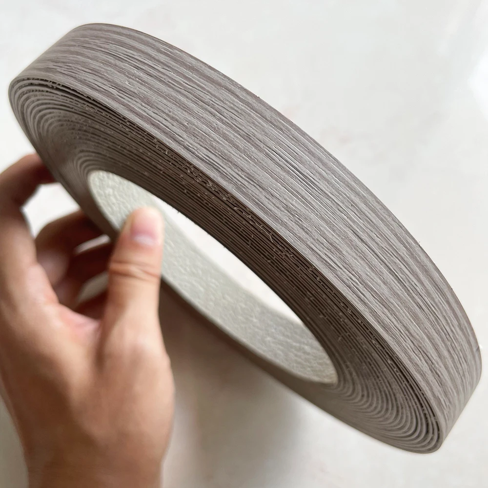 Hot Melt Self-adhesive PVC Edge Banding Strip Woodworking DIY Furniture Wardrobe Cabinet Edge Banding Width 4cm