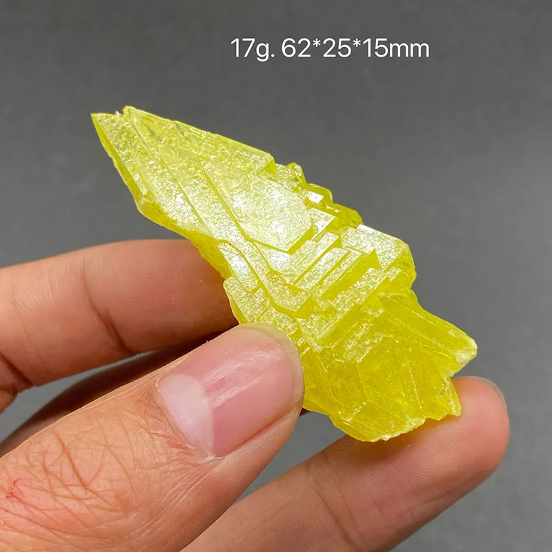 100%  Natural  sulfur Mineral Specimens Stones and Crystals Healing Crystal