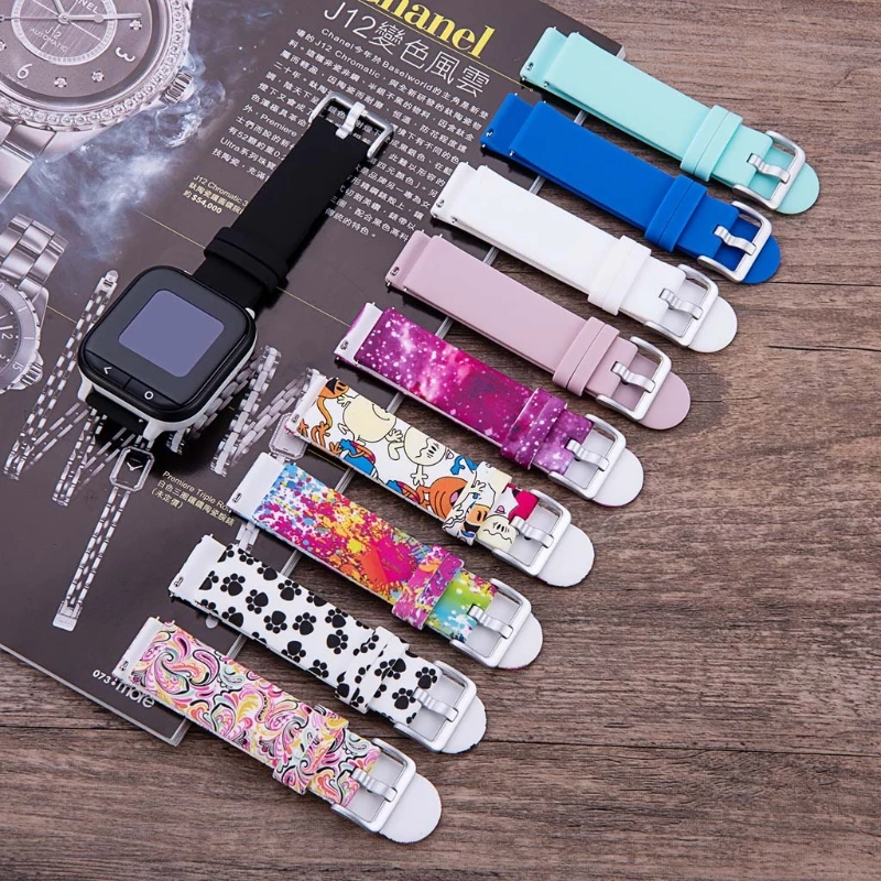 Cinturino In Silicone 16mm Per Orologio Bambini E Adulti - Con Sgancio Rapido, Gomma Morbida, Ricambio Universale - 3