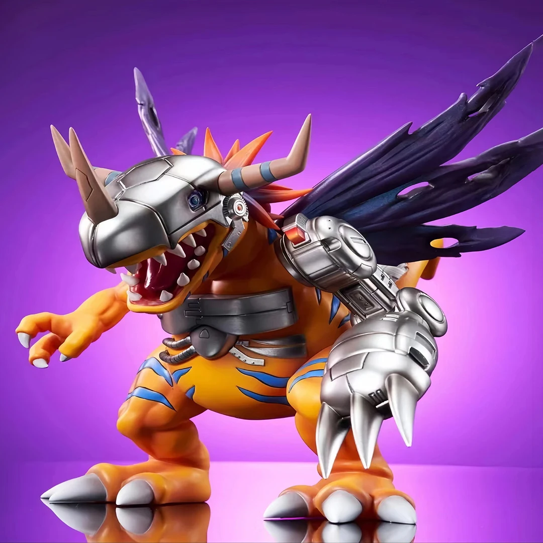

Аниме Digimon Приключения Металл серая фигурка Война Серая экшн-фигурки Статуэтка из ПВХ Коллекционная модель игрушки подарки