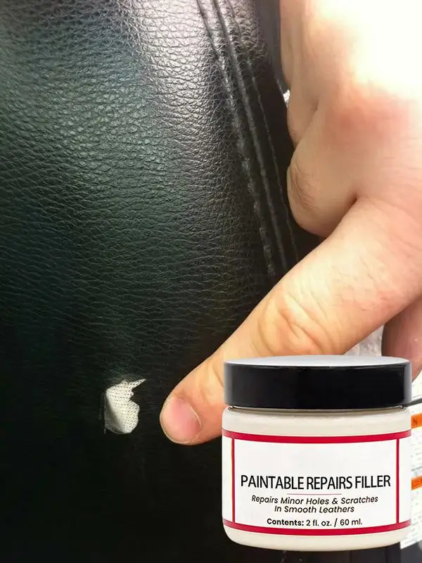 Leather Restoration Cream Leather Compound Filling Cracks Natural Filler Repair Compound For Furniture Bag Car Seat