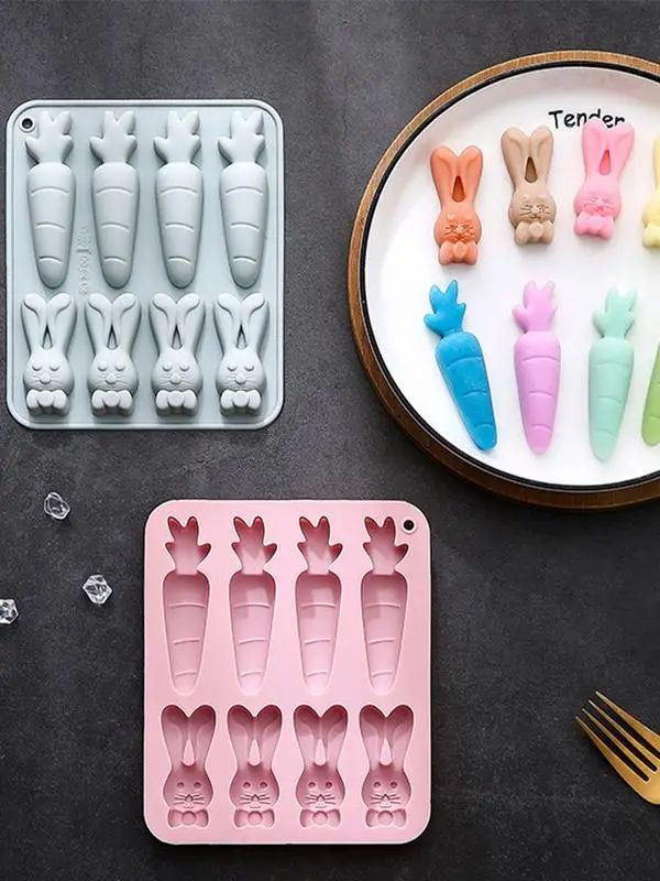 Stampi Candele Pasqua Stampi In Silicone Per Colata Pasquale, Coniglietto Fai Da Te, Stampi In Silicone Per La Primavera E Il Coniglio In Silicone