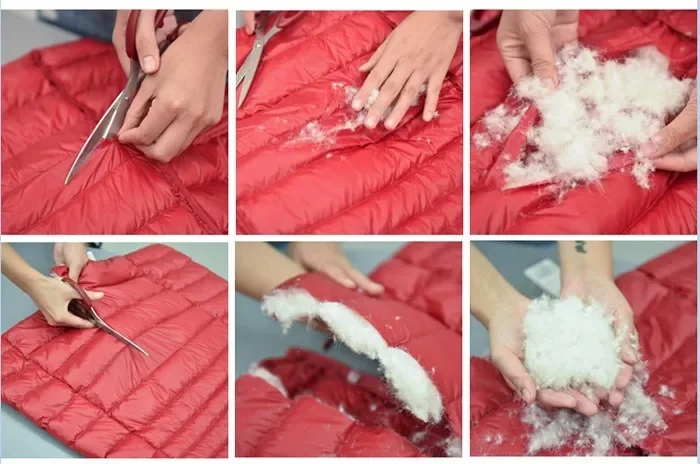 Plus Size White Duck Down Jacket Image 14