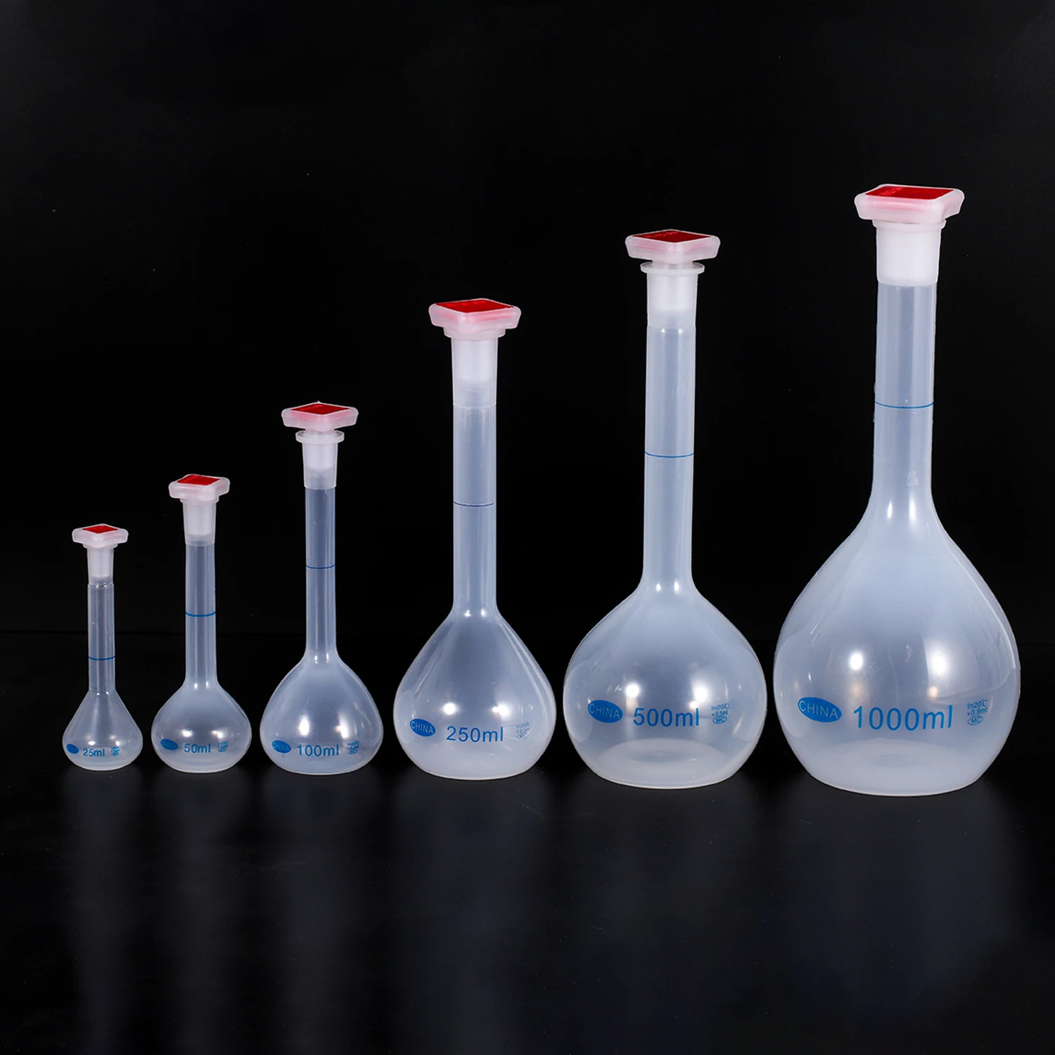 Matracci Volumetrici In Plastica 25ml - 5 Pezzi Per Laboratorio - Foto 11