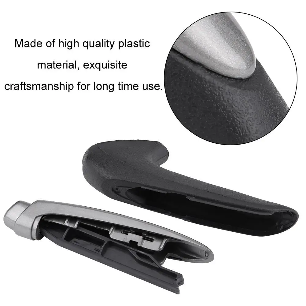 Car Handle Grip Cover Handbrake Protector Cover for sedan 2006 2007 2008 2009 2010 2011 Interior Trim Black