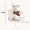 Cold Press Juicer Slow Juicer Multifunction Fruit Vegetable Screw Extractor Automatic Squeezer Citrus Juicer Portable Blender 6