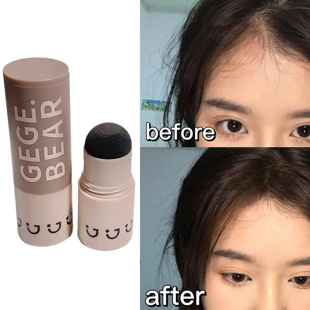 Hairline Powder Hair Root Cover Up Waterproof Instant Repair Modified Long Powder Lasting Makeup Hair Concealer Shadow Stick hair building powder hair building fibers hair coloring product