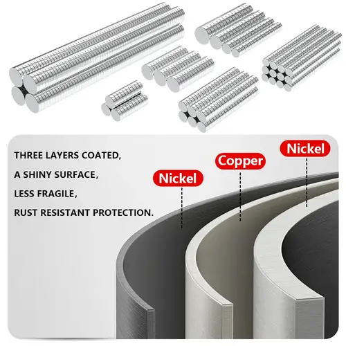 4x2 5x2 6x2 6x3 10x2 10x3mm N35 Super Strong Neodymium Magnet Round NdfeB Powerful Permanent Magnetic imanes Refrigerator Magnet - Image 3