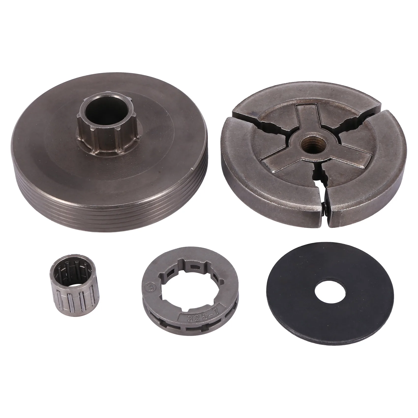 

Clutch Drum & Clutch & Sprocket Rim & Needle Bearing Fit for Chinese Chainsaw 4500 5200 5800