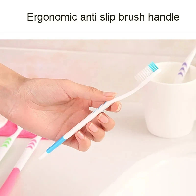 10pcs Double Ultra Soft Bamboo Charcoal Nano Toothbrushes Dental Personal Teeth Brush Support Adult bamboo charcoal toothbrush,soft toothbrush