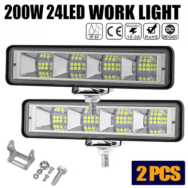 LED مصباح  سيارة الطرق الوعرة الضباب ،