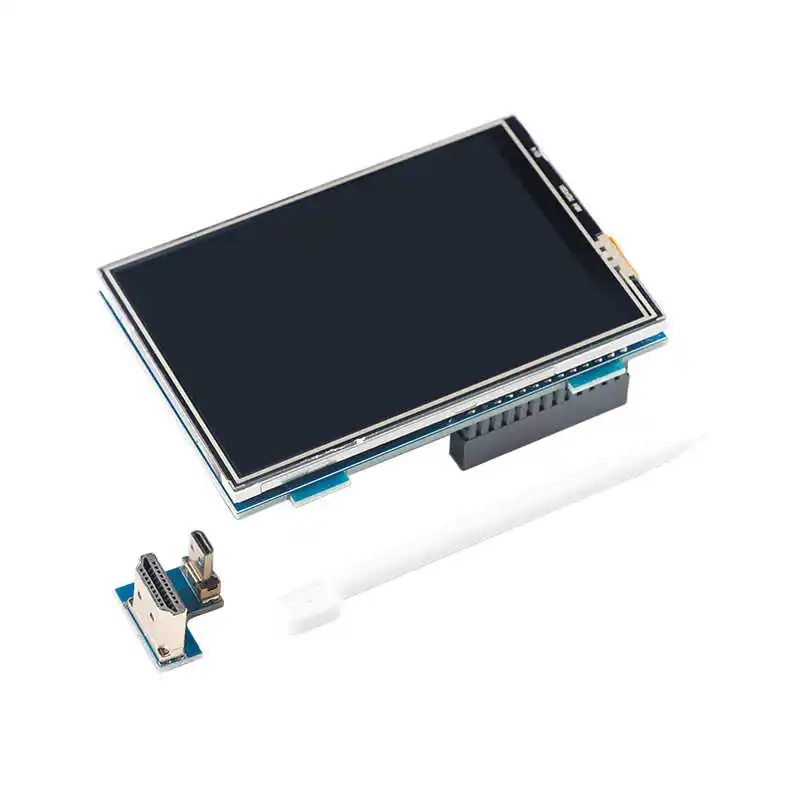 Touch screen per monitor LCD HDMI da 3,5 pollici Raspberry Pi Compatibile con Raspberry Pi - immagine 2