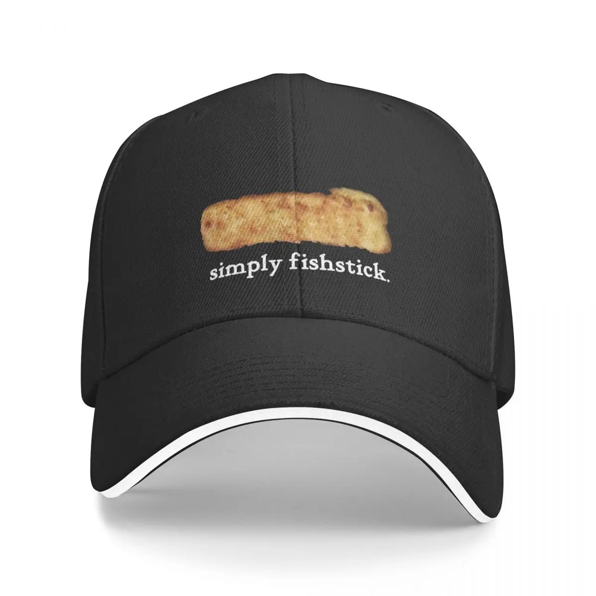 

New simply fishstick / fish fingers / food / joke Baseball Cap Hat Luxury Brand Rave |-F-| Men's Baseball Cap Women's