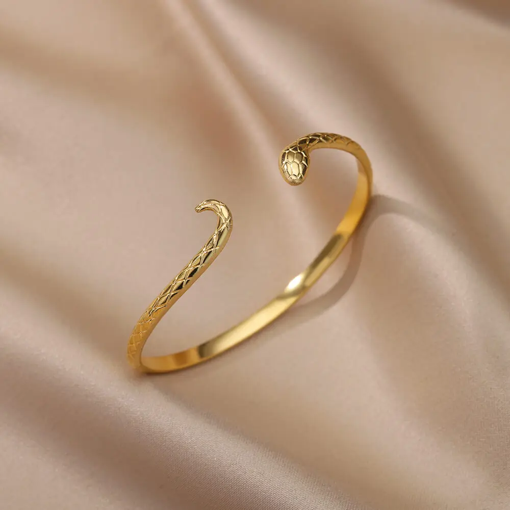 Pulsera De Vieira De Acero Inoxidable En Oro Rosa