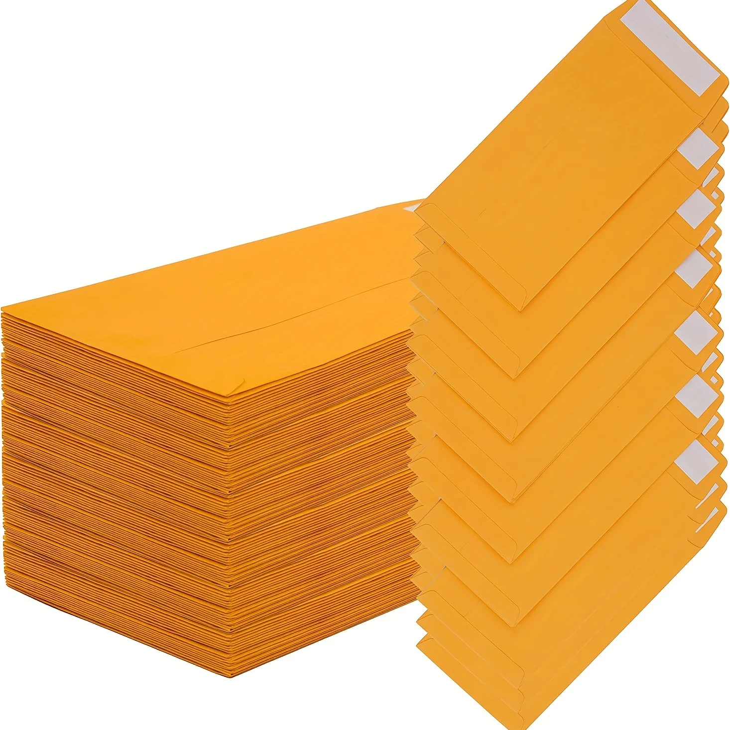 Cash Envelopes 3.5X6.7 Inches 80 GSM Brown Kraft Paper Peel and Seal Cash Envelopes for Savings and Budgeting kraft paper envelopes mailing envelopes