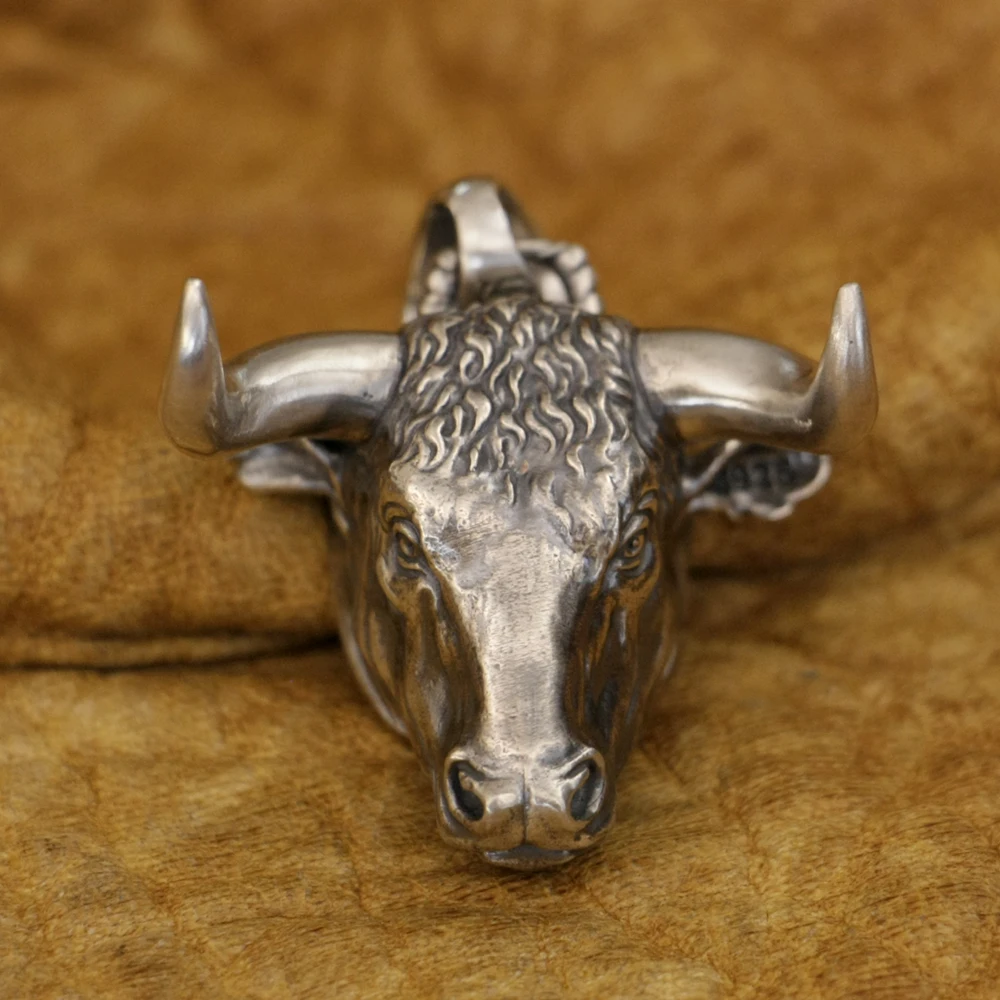 Wild Animal Charm - Choose Your Sterling Silver Charm to Add to Bracelet Buffalo