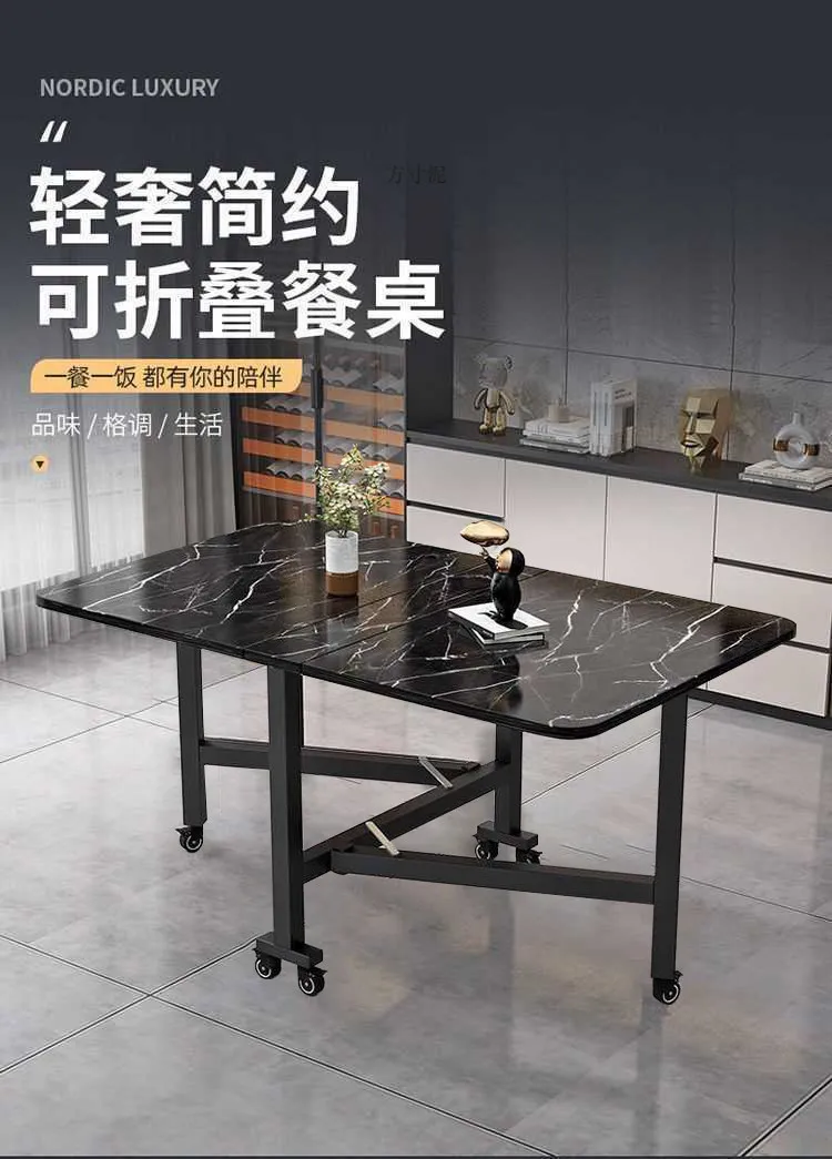 Table à manger pliable