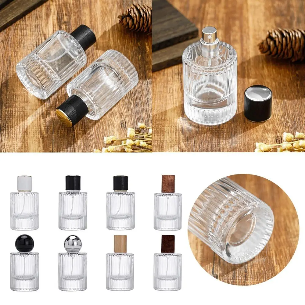 

Glass Perfume Spray Bottle Portable 50ml Clear Perfume Atomizer Bottle Refillable Large Capacity Cosmetic Sprayer Bottle Woman