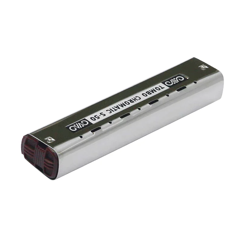 Tombo Chromatic Single Harmonica No. S-50 44 Holes 44 Reeds