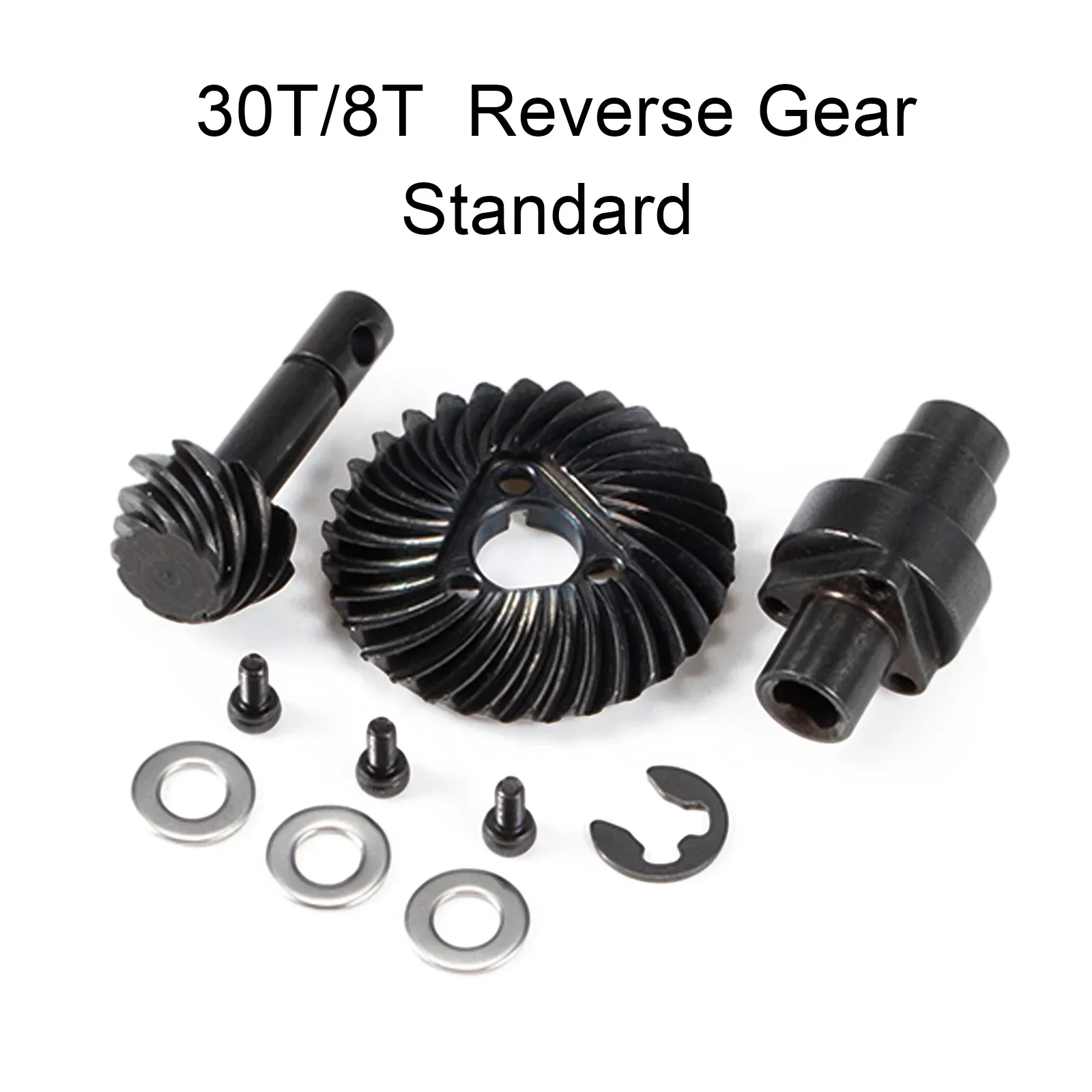Helical Bevel Gear Set with Overdrive and Underdrive Options