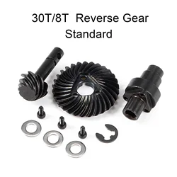 Helical Bevel Gear Set with Overdrive and Underdrive Options (30T 8T Reverse Gear)