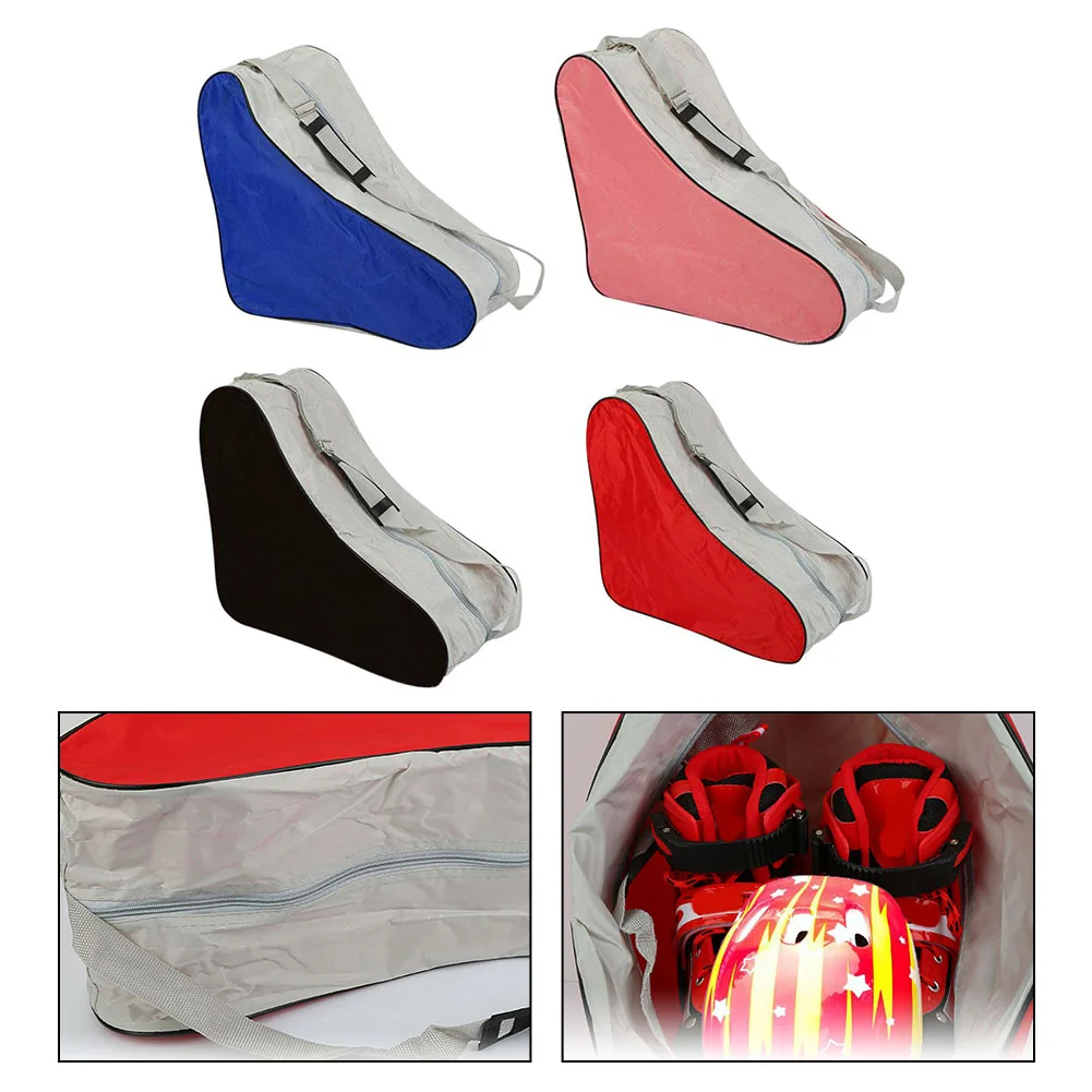 Tragbare Rollschuh-Tasche mit großem Fassungsvermögen, Eisschuh-Aufbewahrungstasche für einfachen Transport und perfekt zum Skaten, Skating-Tragetasche. – Detail 1