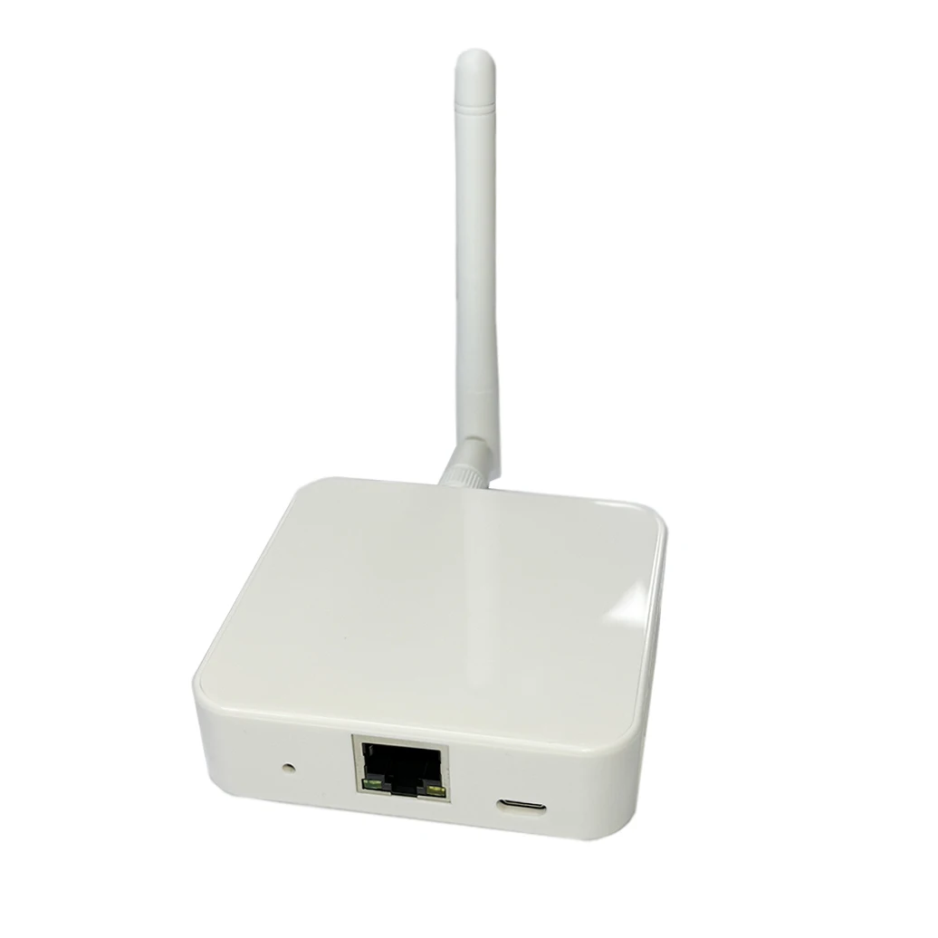 White housing CE FCC certified AB BLE Gateway 4 BLE to WiFi Bridge network version
