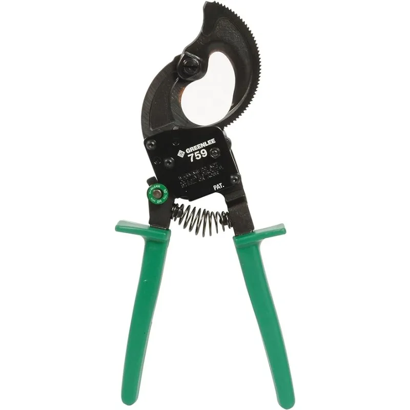 

Greenlee 759 10-1/2" Compact Ratchet Cable Cutter for Copper, Aluminum, and Communications Cable