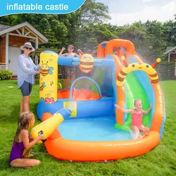 Inflatable Bounce House With Slide 11.6*9.8*6.7ft Bounce House For Kids 5-12 Bouncer With Blower For Outdoor Backyard/Indoor