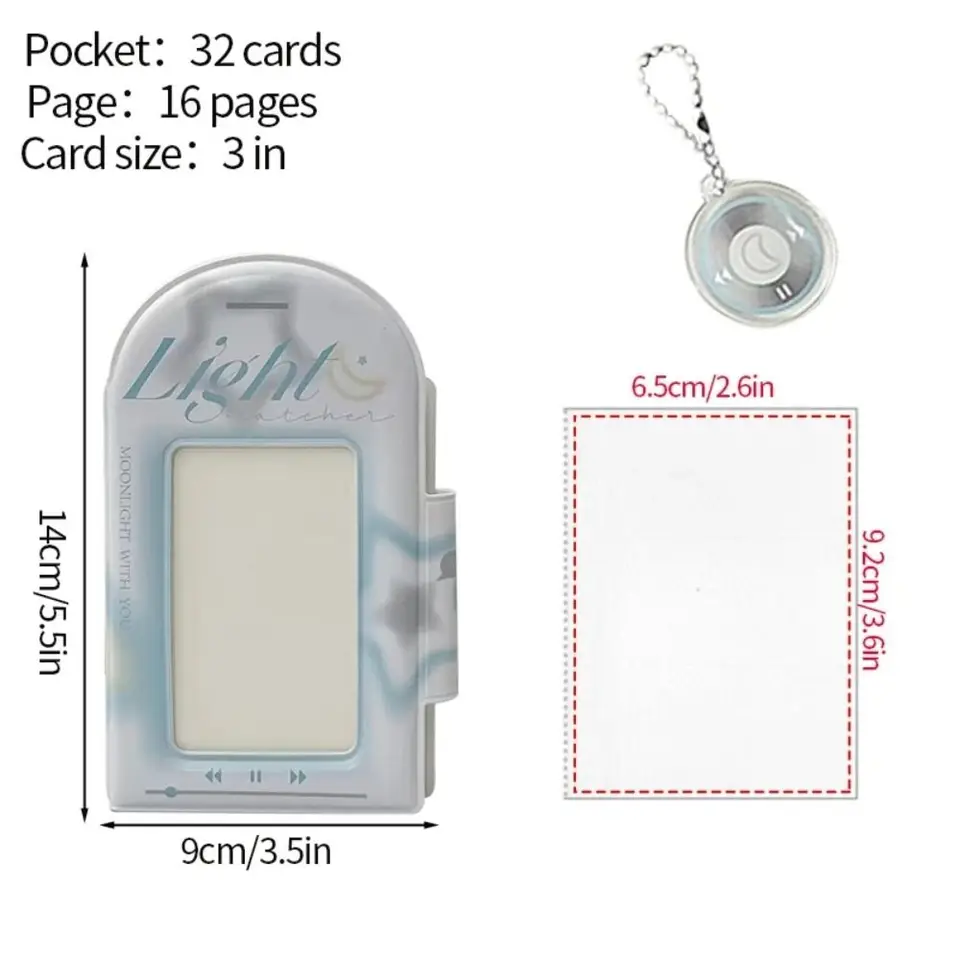 Idol Cards Collect Book Ins Photo Album Binder Photocard