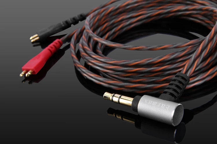 Cavo Audio Placcato Argento Occ Per Sennheiser Hd25 Hd25Sp Hd25-1 Ii Hd25-C Hd25-13 Hd 25 Plus Cuffie Hd 25 Light