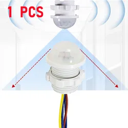 Pack of Motion Sensor Smart Switches with Infrared Detection for Smart Home Automation (1 PCS)