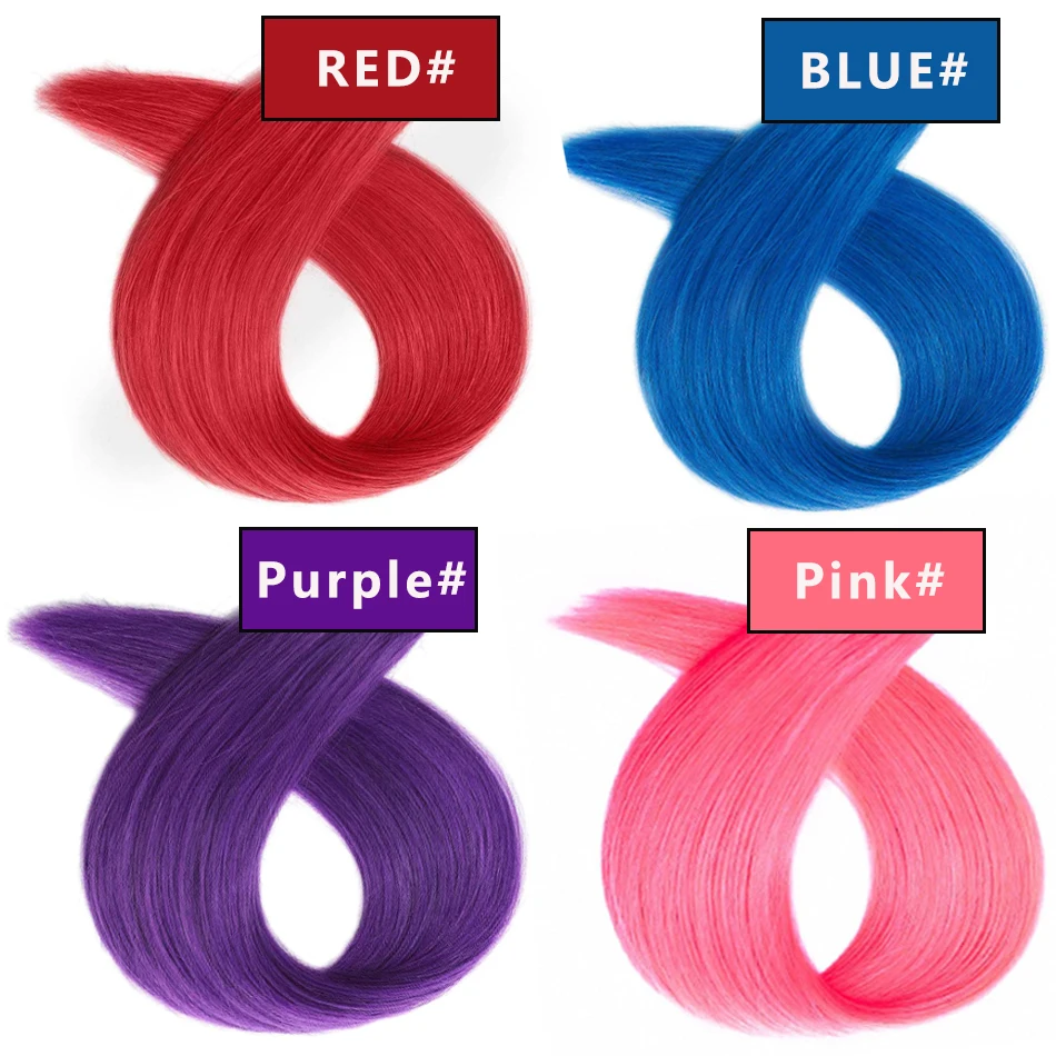 Pink Nano Bead Ring Human Hair Extension Pre Bonded Nanos Tip European Remy Hairpiece Micro Beads Loop Hair 20/50/100 Pcs