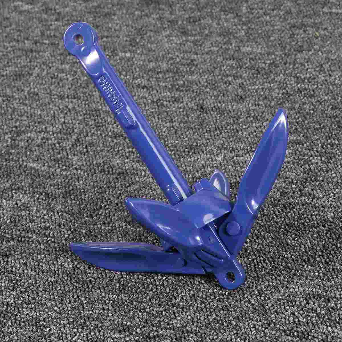 

4 Tins Folding Anchor Sailboat Kayak Motorboat Canoe Anchor Motion Foldable Anchor for Canoes Kayaks Sailboats Paddle Boards
