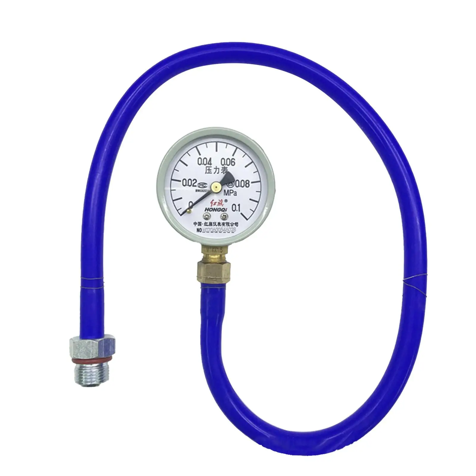 Back Pressure Gauge Three-way Spare Parts Hose Exhaust Back Pressure Tester