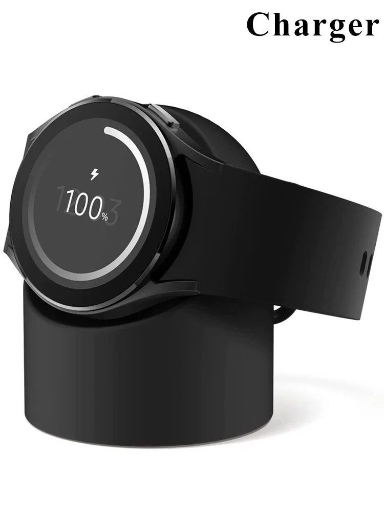 

Силиконовая подставка для зарядного устройства для Samsung Galaxy Watch 5, 40/44/42/46 мм