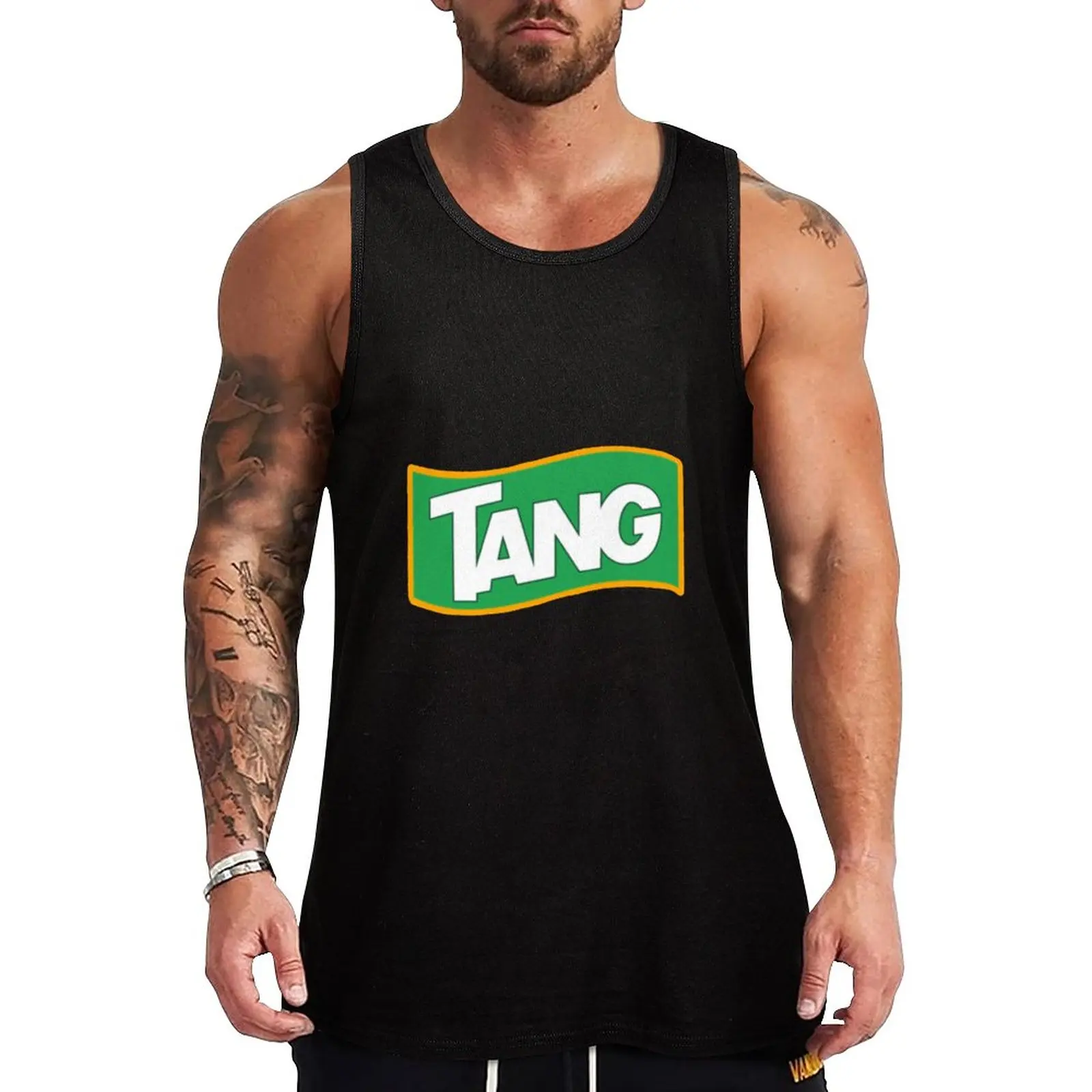 

New Tang (drink mix) Tank Top Men gym sportswear Men's t-shirts gym clothing men